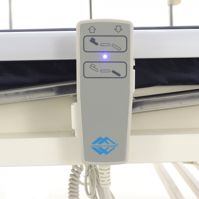 Кровать электрическая Med-Mos DB-7 (ABS) с регулируемыми секциями для медицинских учреждений и домашнего ухода